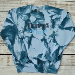 Memphis Grizzlies Tie Dye Sweater